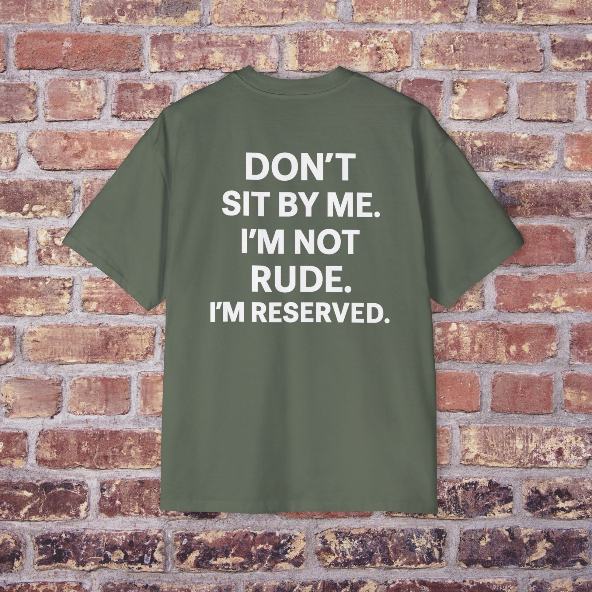 Don’t Sit By Me” Tee – Quiet Comeback Vol. 1