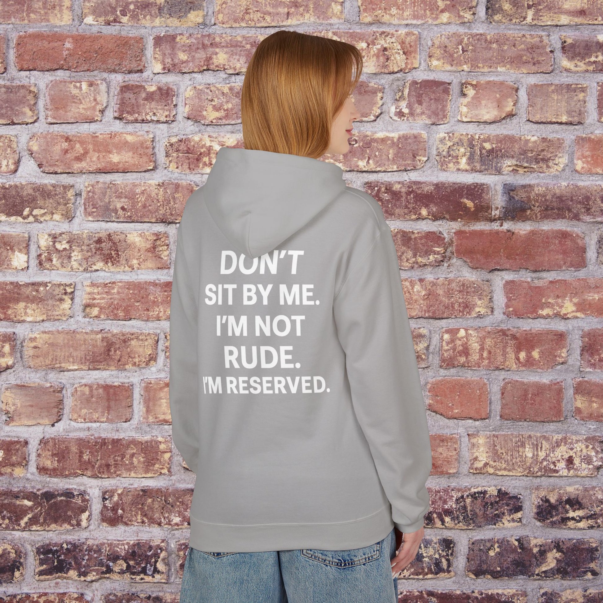 I’m Not Rude, I’m Reserved” Hoodie – Quiet Comeback Vol. 1