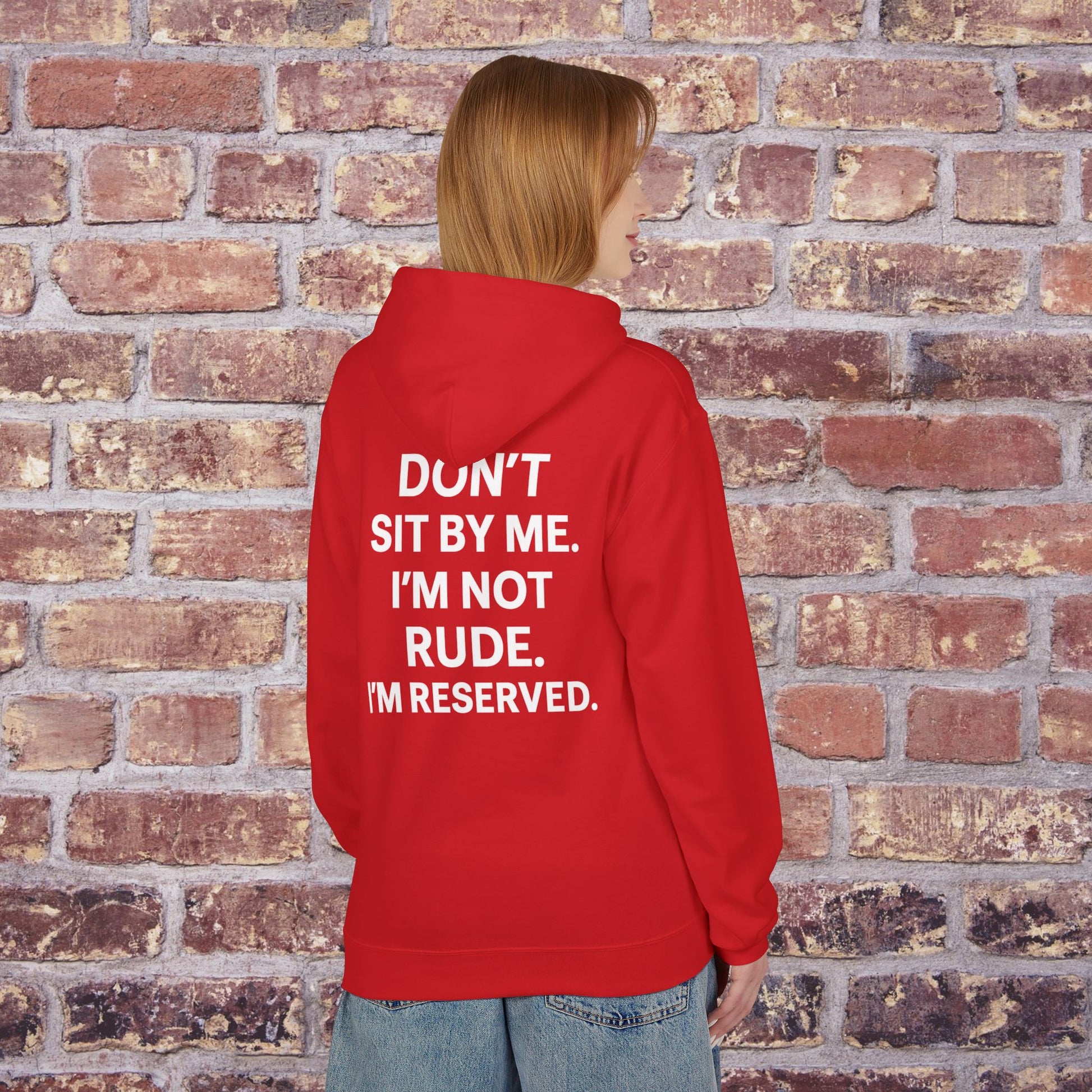 I’m Not Rude, I’m Reserved” Hoodie – Quiet Comeback Vol. 1