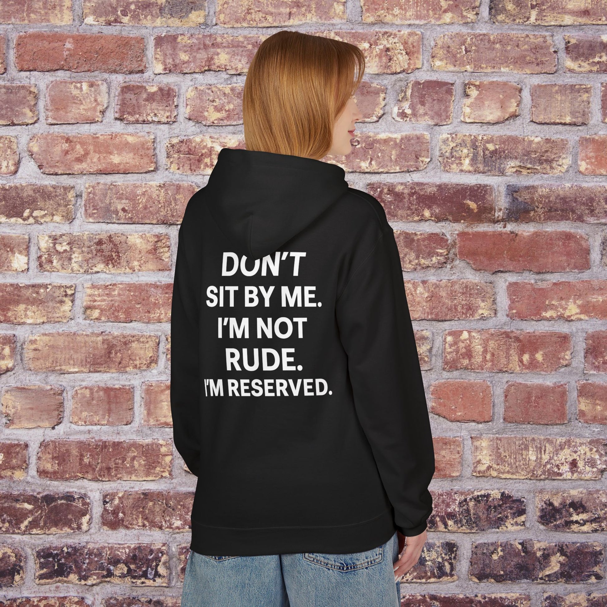 I’m Not Rude, I’m Reserved” Hoodie – Quiet Comeback Vol. 1