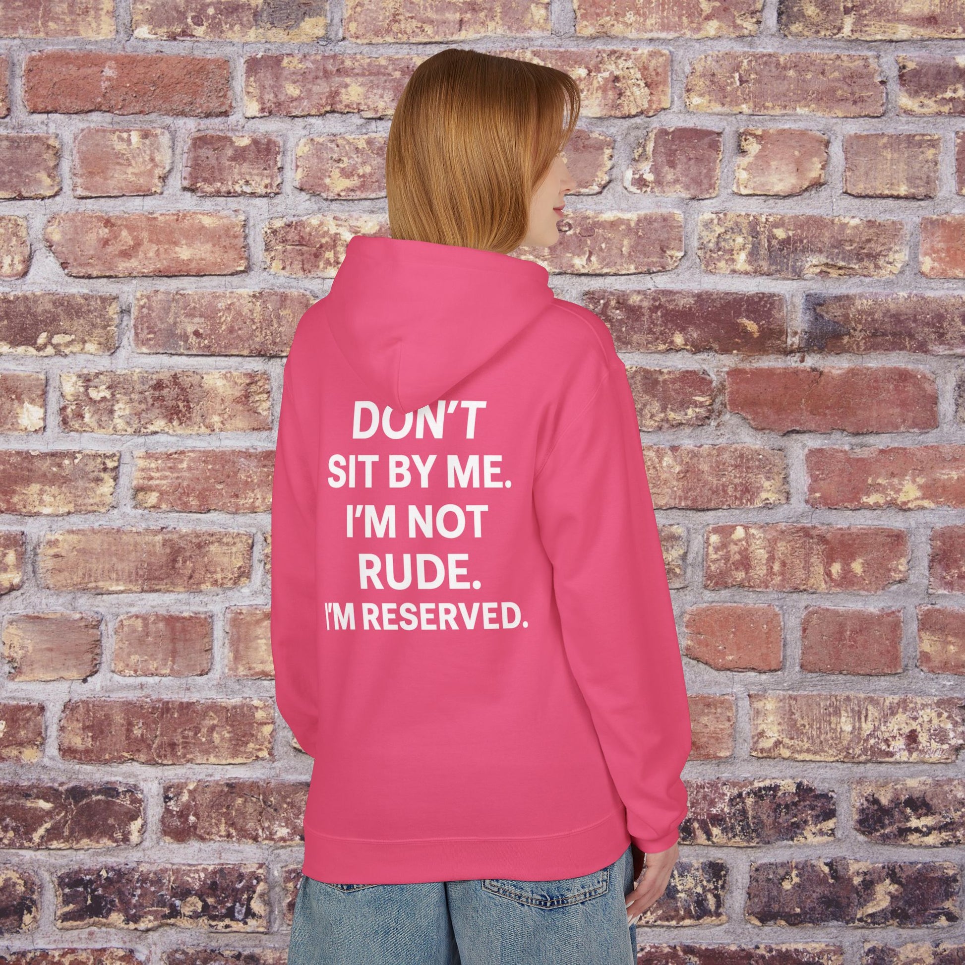 I’m Not Rude, I’m Reserved” Hoodie – Quiet Comeback Vol. 1