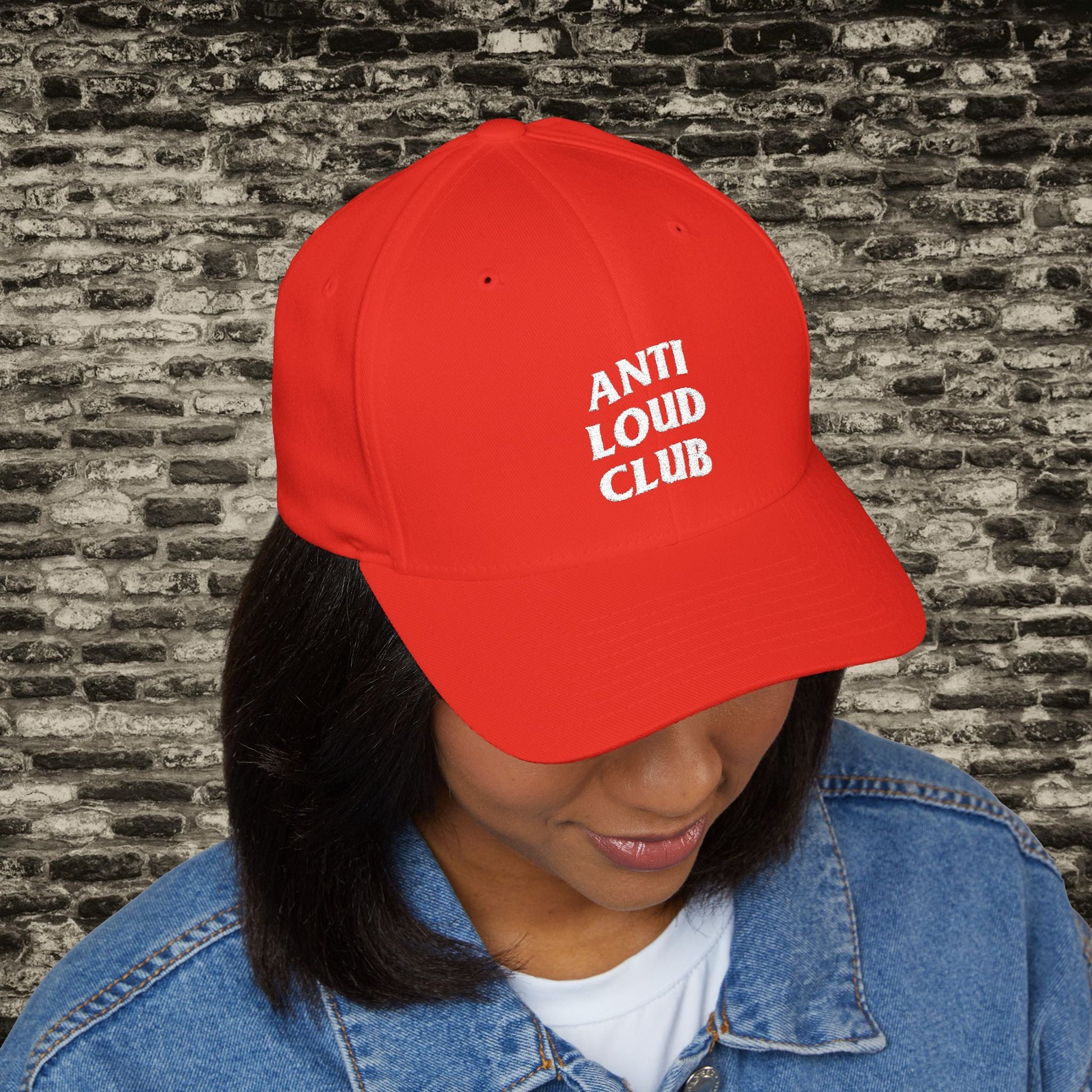 Anti Loud Club Hat – Quiet Couture Essential