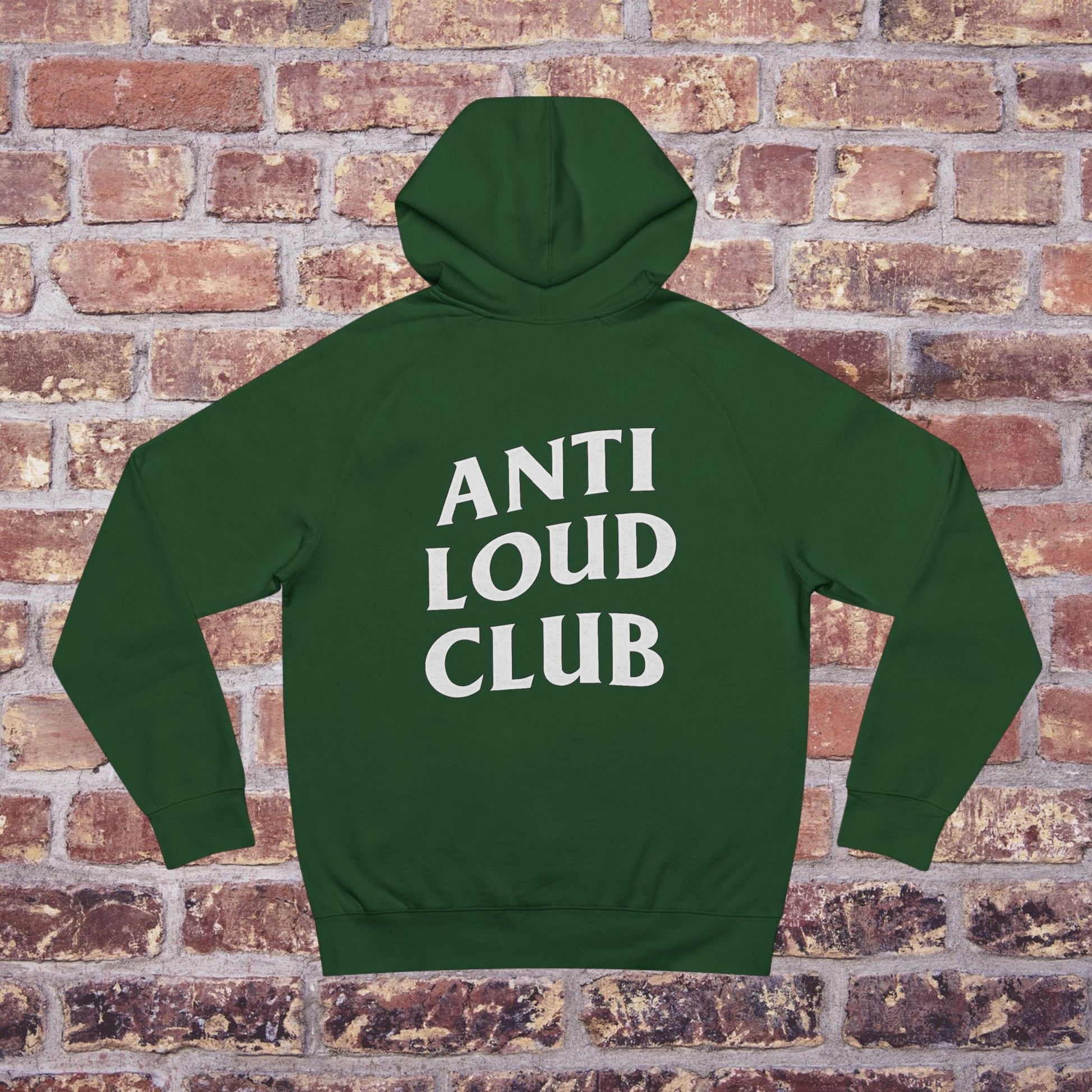 Anti Loud Club Hoodie – Quiet Couture Edition