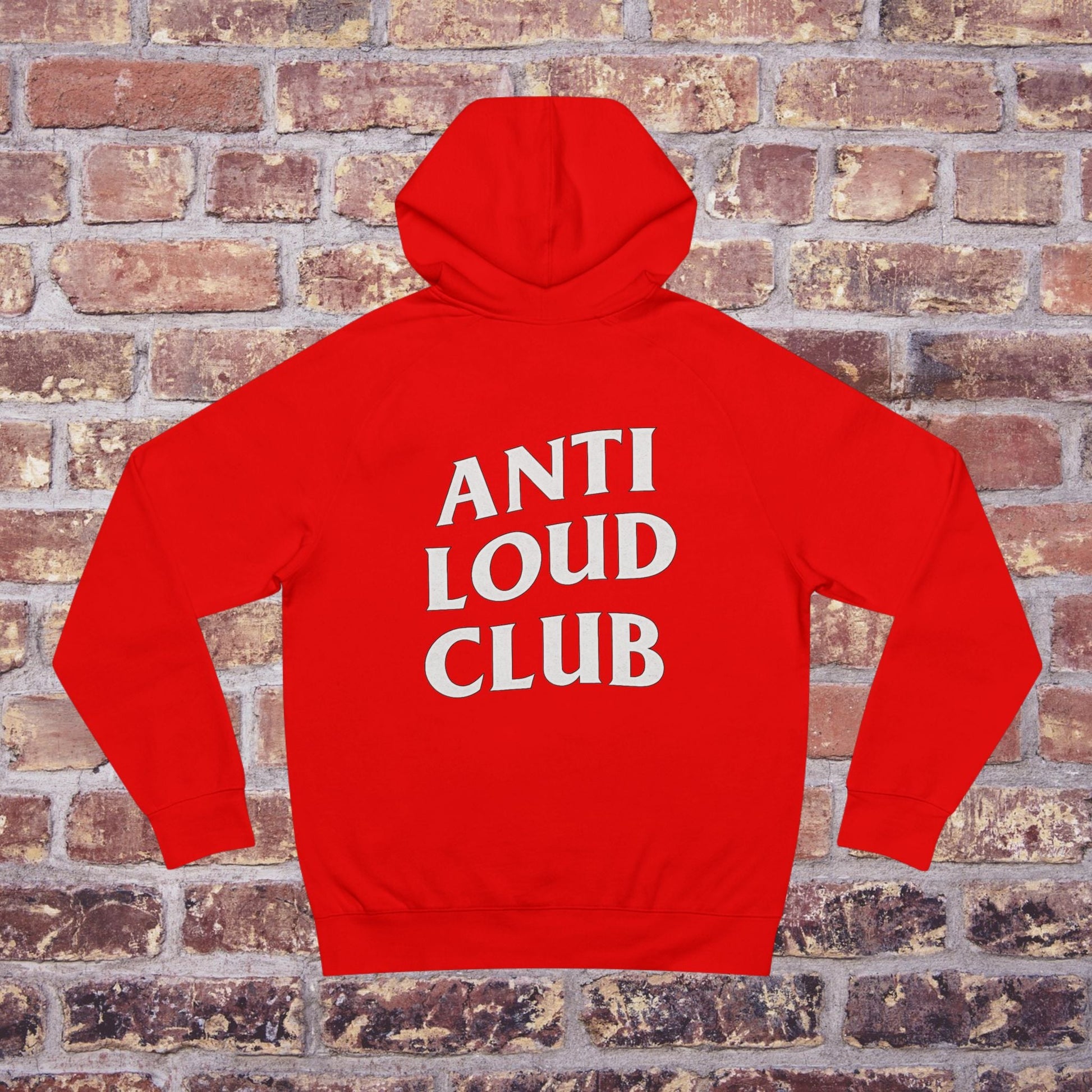 Anti Loud Club Hoodie – Quiet Couture Edition