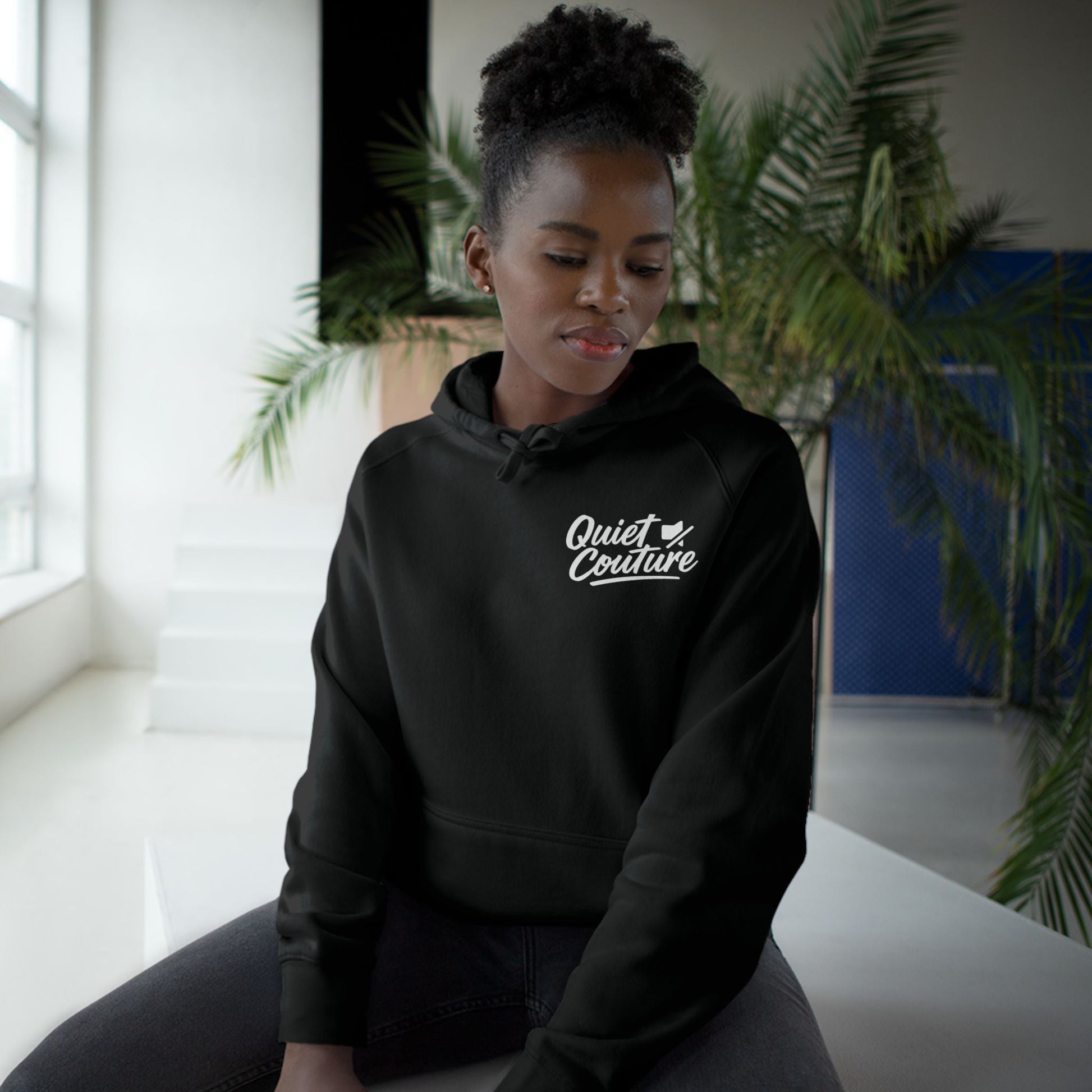 Anti Loud Club Hoodie – Quiet Couture Edition