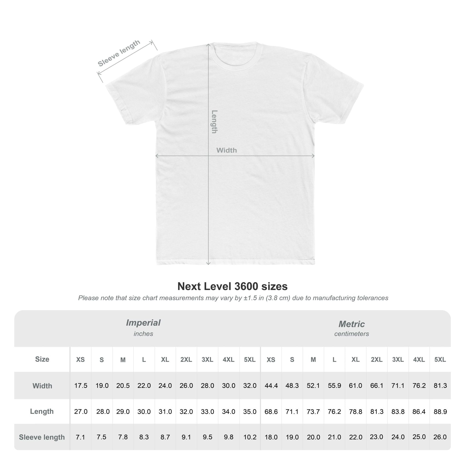 Calculated Tee – Premium Fit