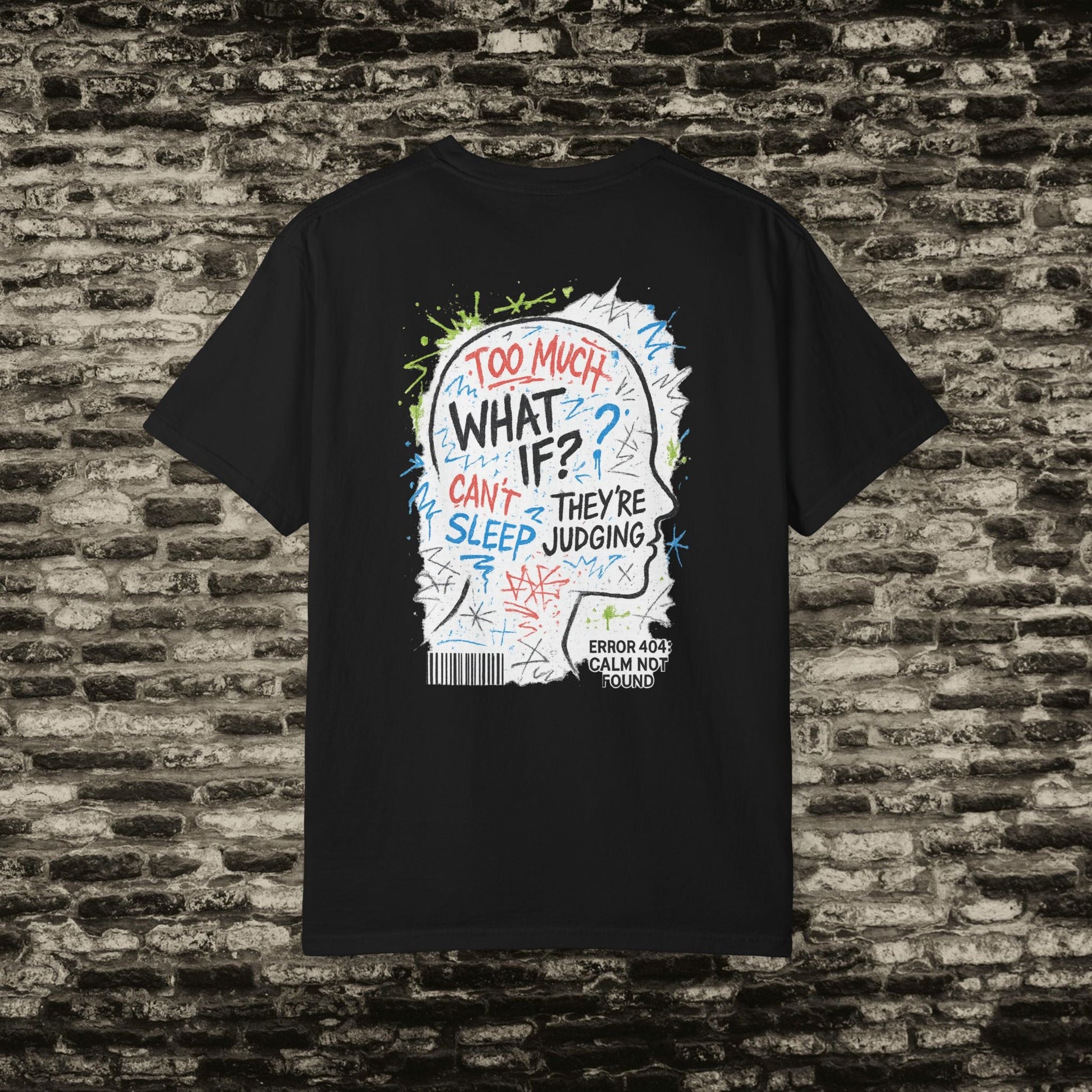 Overthinking Everything Tee – Urban Streetwear Vibes Printify