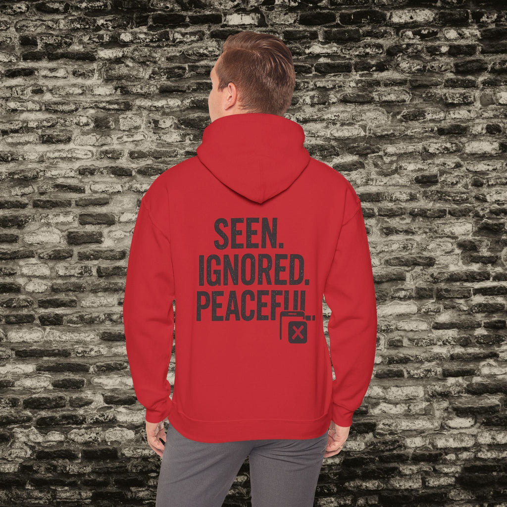 Delivered. No Response.” Hoodie – Anti-Social Drop Printify