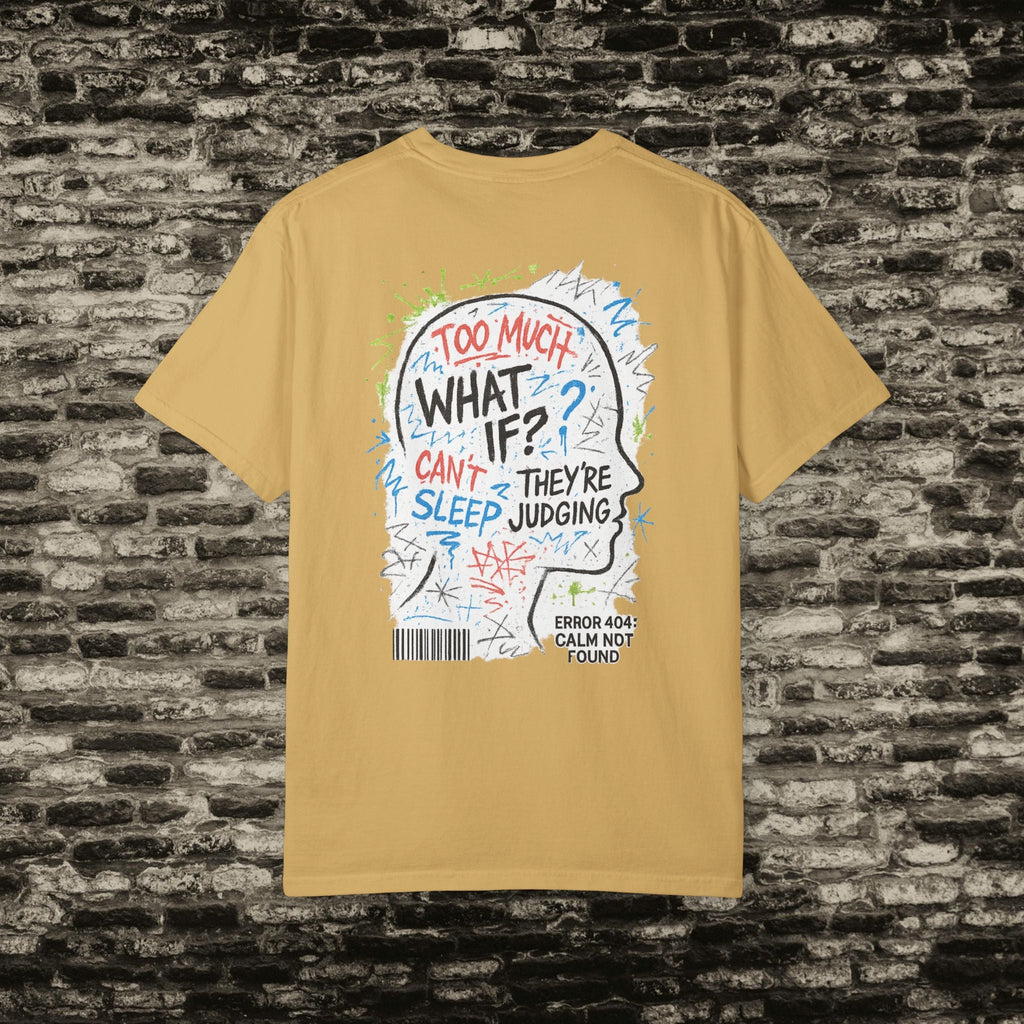 Overthinking Everything Tee – Urban Streetwear Vibes Printify
