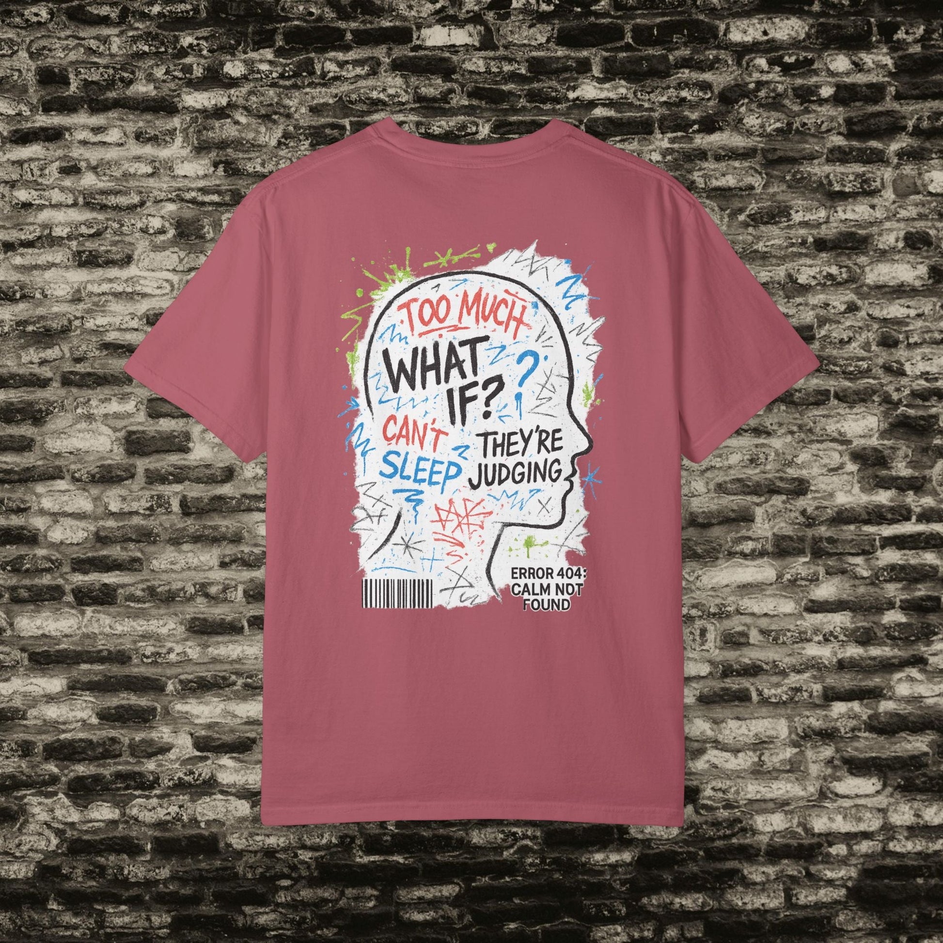 Overthinking Everything Tee – Urban Streetwear Vibes Printify