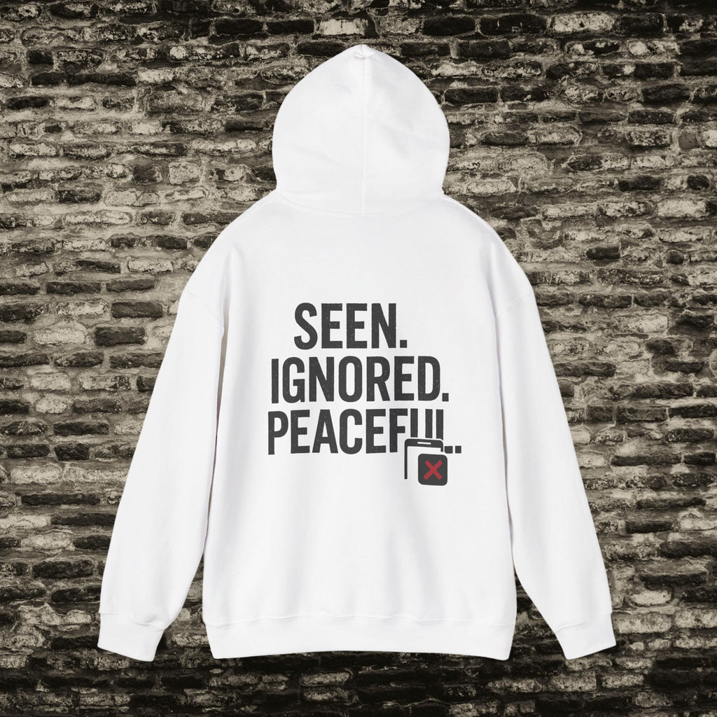Delivered. No Response.” Hoodie – Anti-Social Drop Printify
