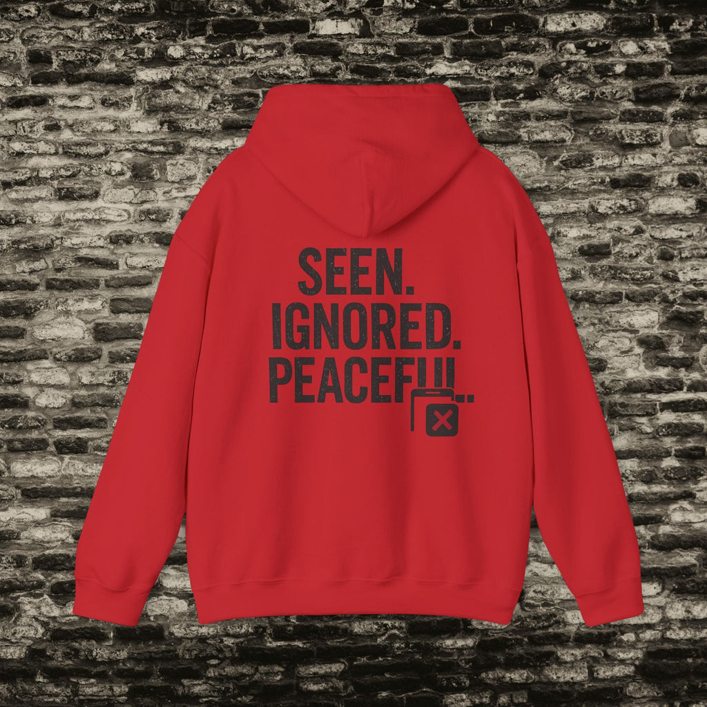 Delivered. No Response.” Hoodie – Anti-Social Drop Printify