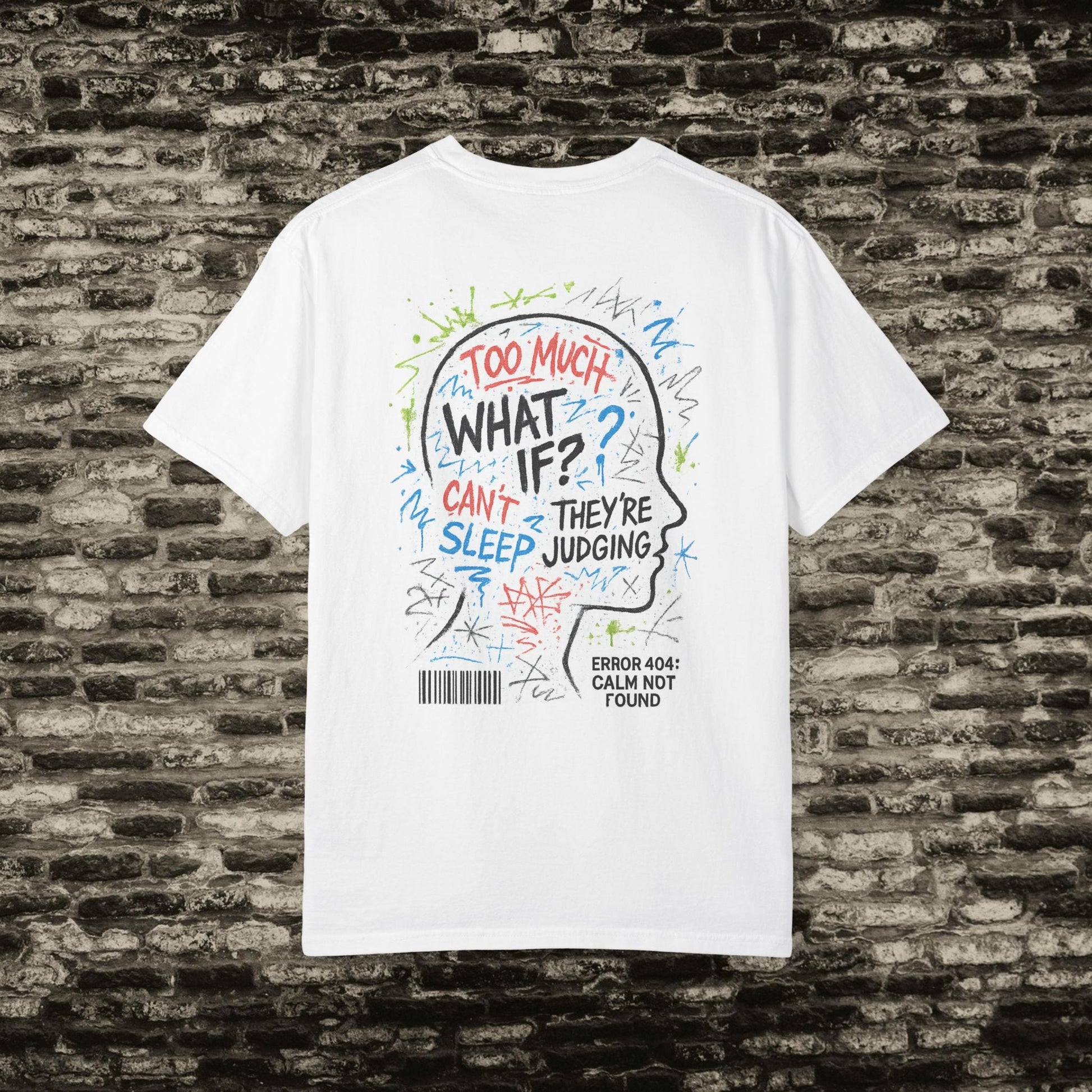 Overthinking Everything Tee – Urban Streetwear Vibes Printify