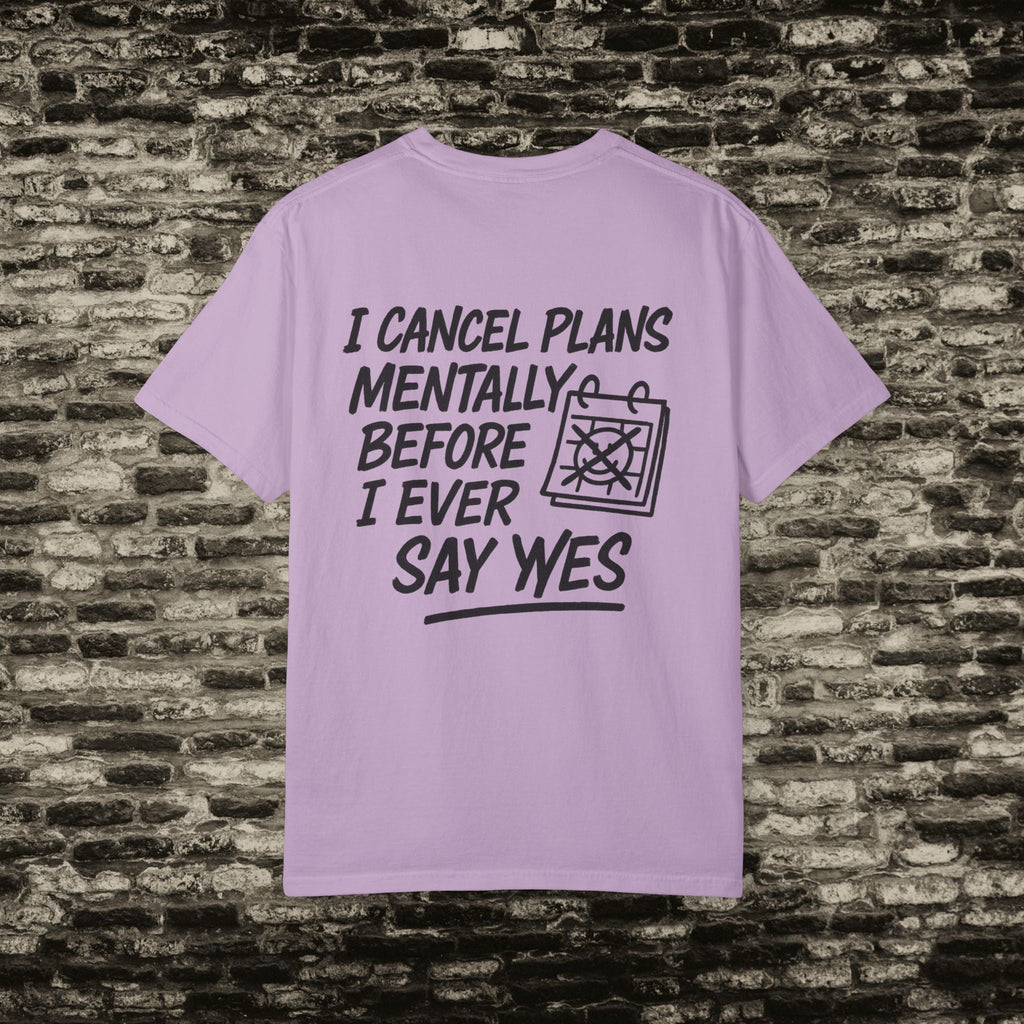 Low Social Battery” Introvert Tee – Quiet Couture Printify