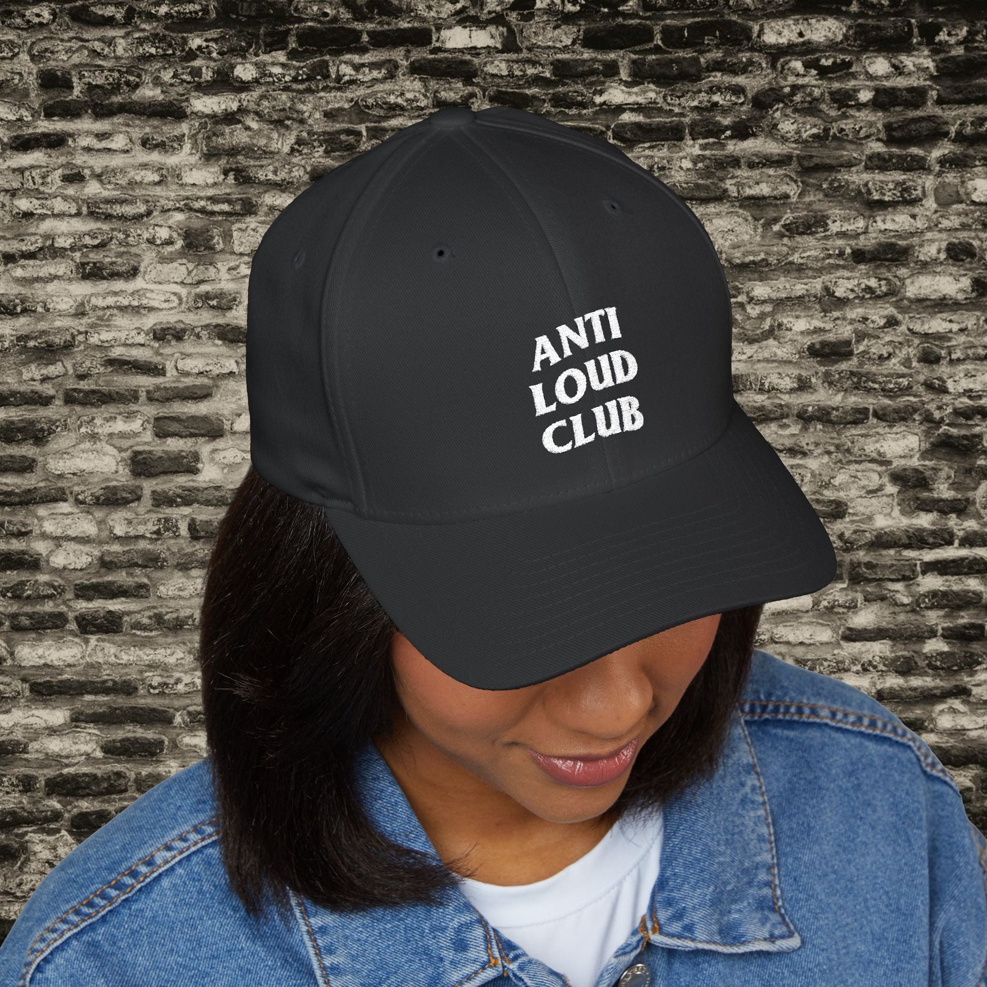 Anti Loud Club Hat – Quiet Couture Essential